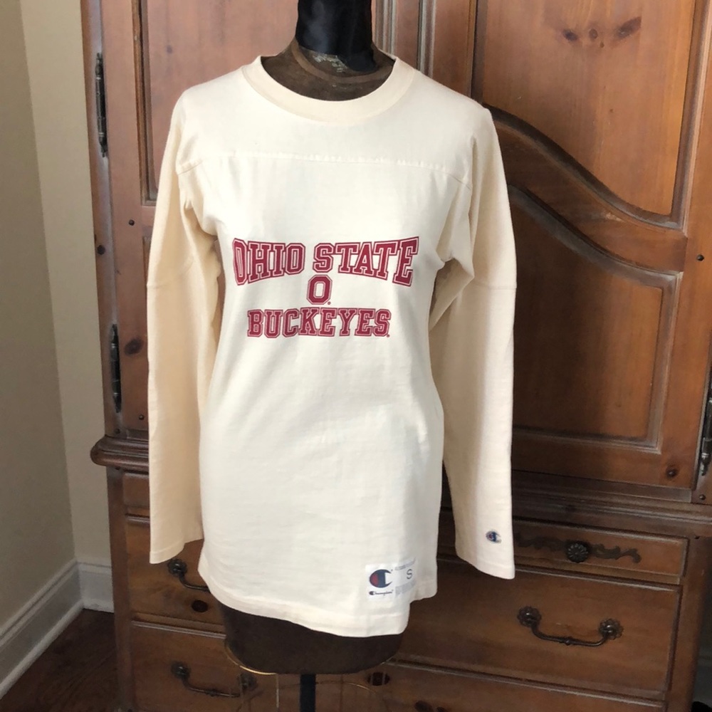 Retro Champion Brand - Ohio State Buckeyes Jersey - FINAL SALE